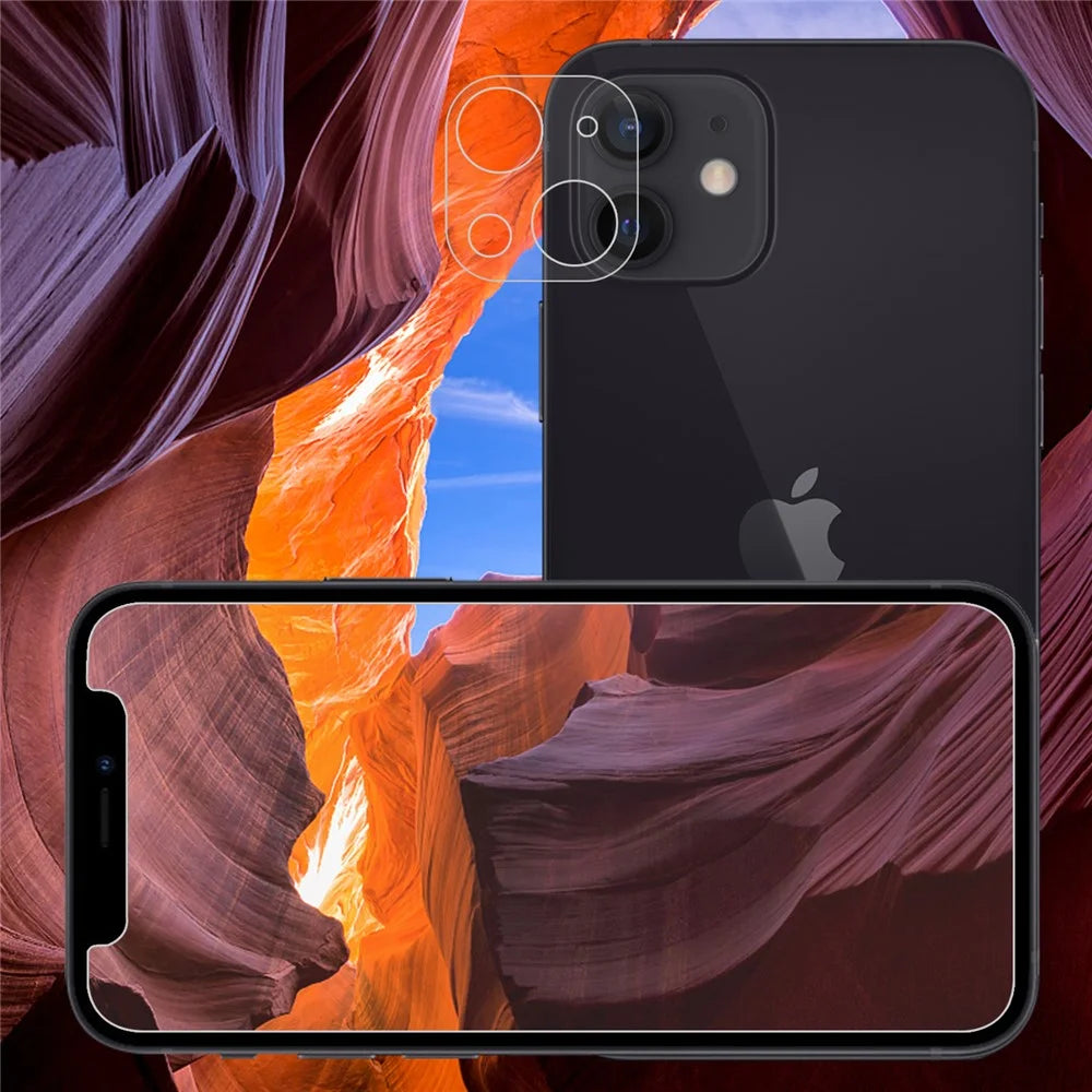 Ultra Clear HD Tempered Glass Shatter-Proof Camera Lens Protector Films for iPhone 13 6.1 inch - 7