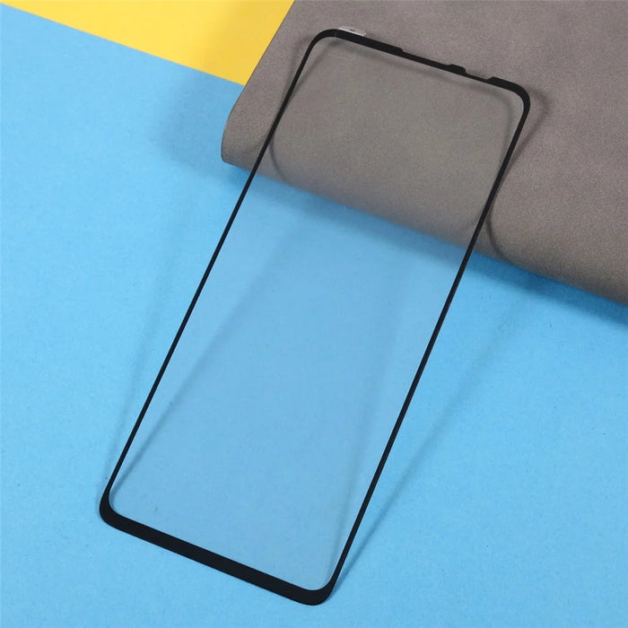 For Motorola Moto G100 Full Coverage Full Glue Screen Protector 9D Silk Printing Tempered Glass Film - 6