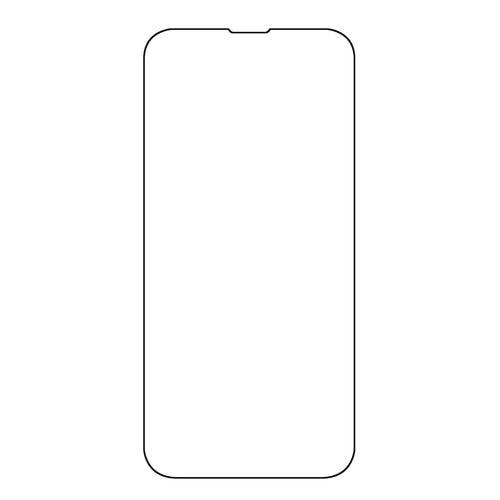 For iPhone 13 / 13 Pro / 14 Anti-Scratch  Screen Protector Full Covering Full Glue Silk Printing Tempered Glass Film - 1