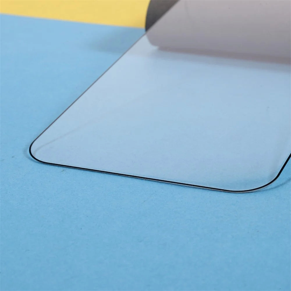 For iPhone 13 / 13 Pro / 14 Anti-Scratch  Screen Protector Full Covering Full Glue Silk Printing Tempered Glass Film - 4