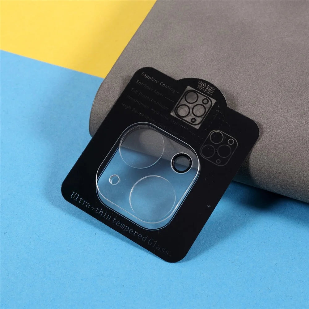 For iPhone 13 6.1 inch / 13 mini 5.4 inch Tempered Glass Camera Lens Protector Scratch Resistant 9H Hardness Lens Film - 4