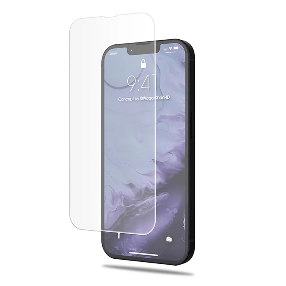 MOCOLO Fingerprints-Free HD Ultra Clear Tempered Glass Full Glue Screen Protector for iPhone 13 mini 5.4 inch - 3