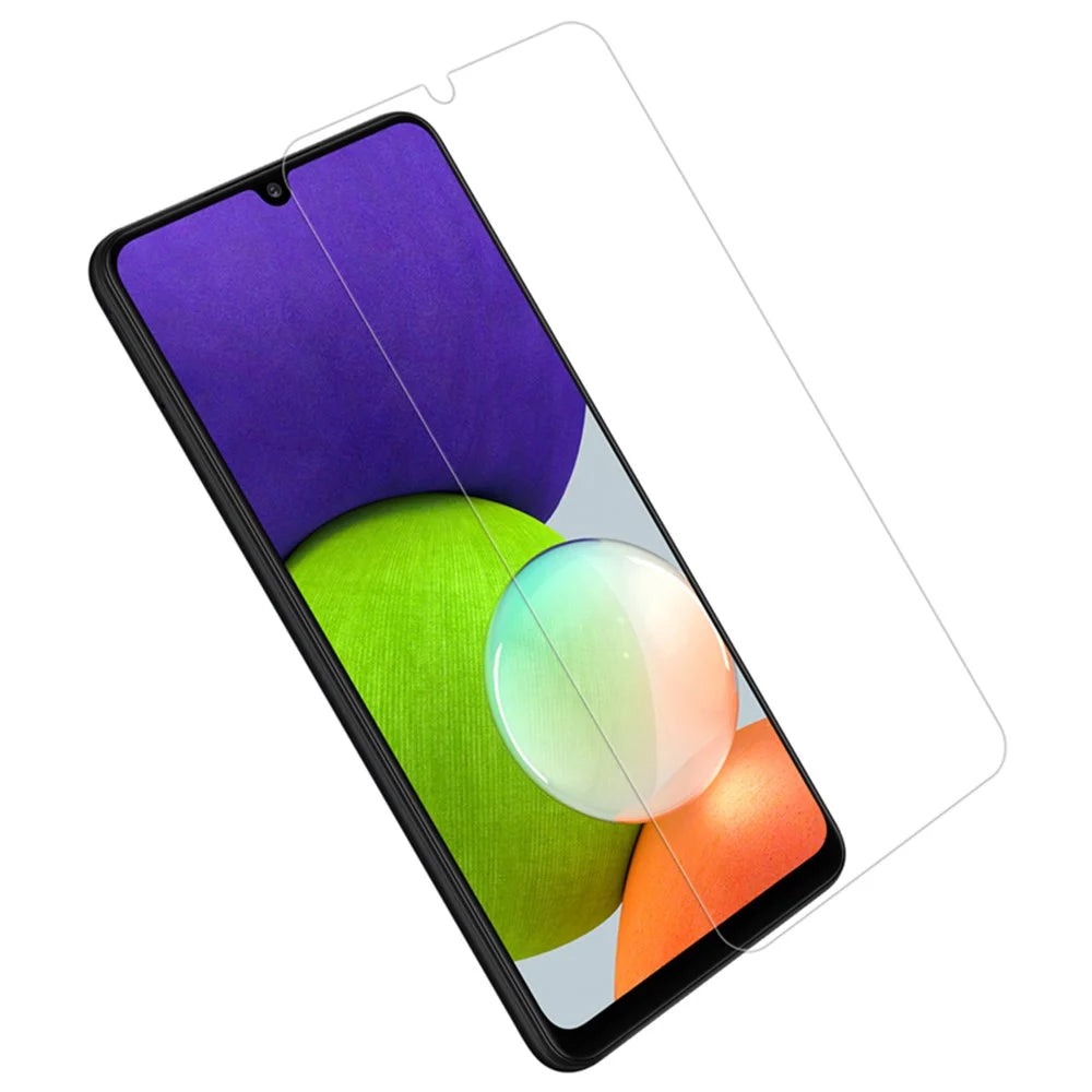 NILLKIN H+Pro Screen Protector for Samsung Galaxy A22 4G (EU Version) / LTE, HD Clear 9H Hardness Anti-Scratch Tempered Glass Film - 5