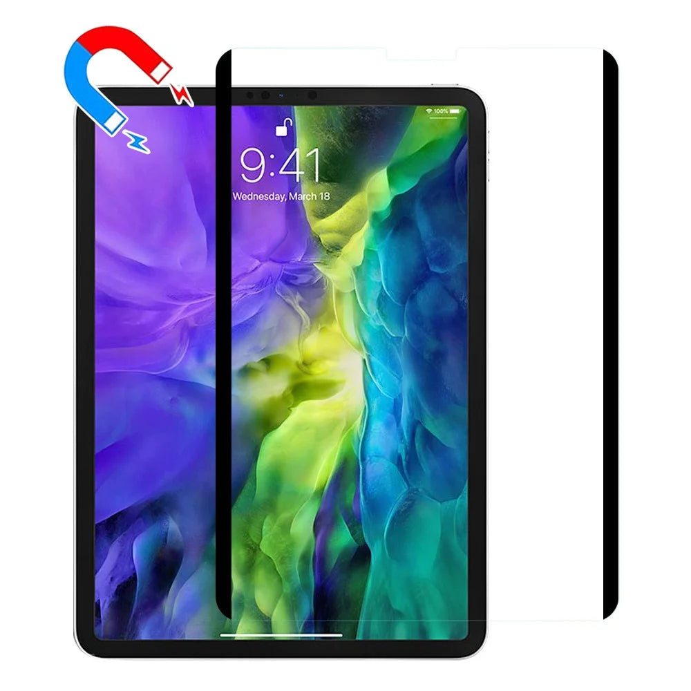 RURIHAI Matte Anti-Glare Paper-feel Screen Protector Magnetic Detachable Film for iPad Pro 11 (2022) /  (2021) / (2020) / (2018) / Air (2020) / Air (2022) - 1