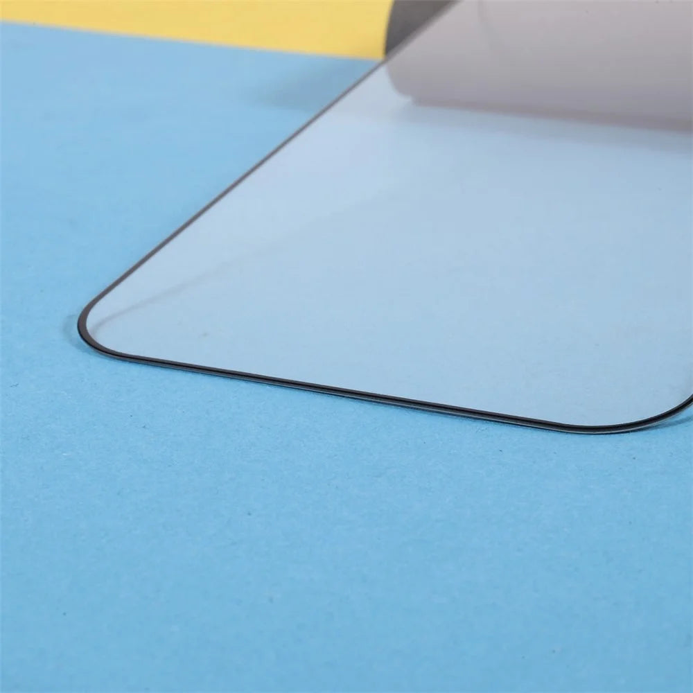 (Full Glue) 9D Full Screen Coverage Silk Print Tempered Glass Protective Film for iPhone 13 / 13 Pro / 14 - 2