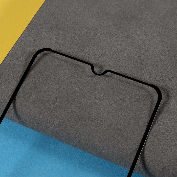 Full Glue Silk Print Edge Tempered Glass Screen Complete Covering Protector for Samsung Galaxy A03s (166.5mm) - 6