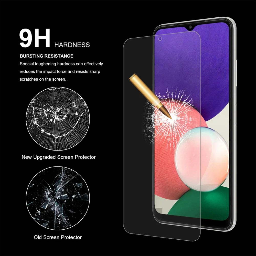 HAT PRINCE 0.26mm 9H 2.5D Anti-fingerprint Tempered Glass Screen Protector for Samsung Galaxy A22 5G (EU Version) - 5