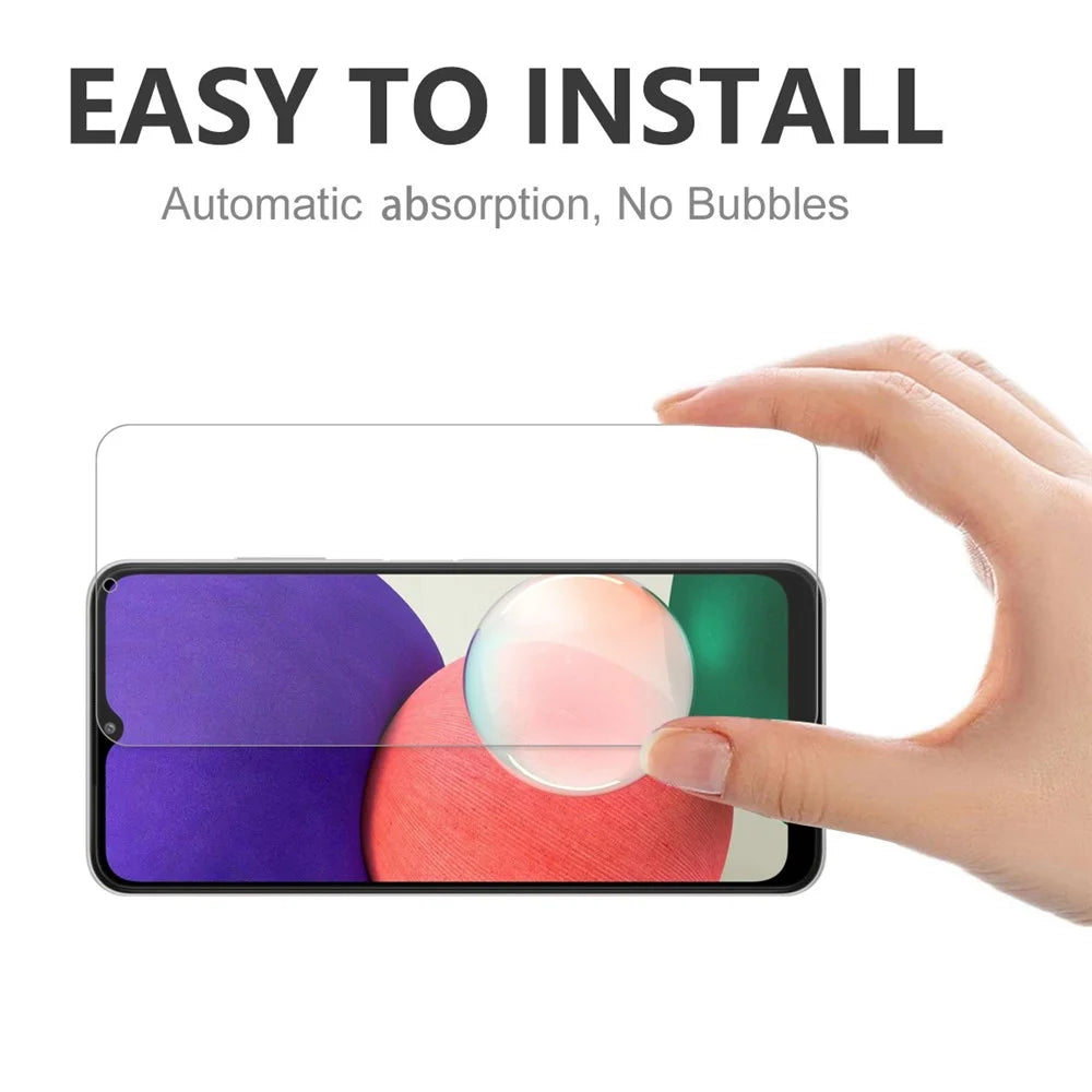 HAT PRINCE 0.26mm 9H 2.5D Anti-fingerprint Tempered Glass Screen Protector for Samsung Galaxy A22 5G (EU Version) - 6