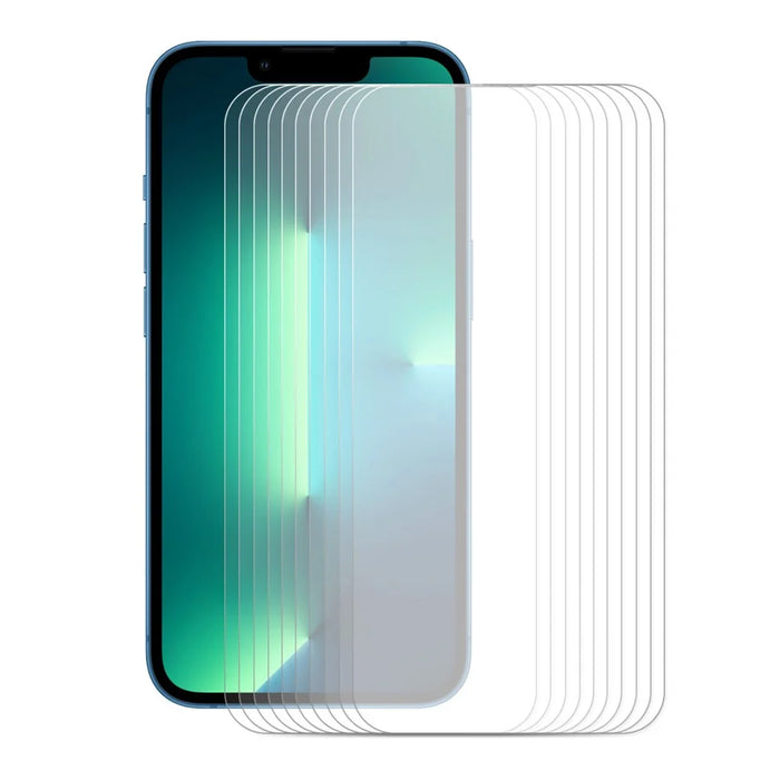 ENKAY HAT PRINCE for iPhone 13 / 13 Pro / 14 / 14, 10Pcs / Set 0.26mm 2.5D Arc Edges 9 Hardness HD Anti-Scratch Tempered Glass Screen Protector - 1