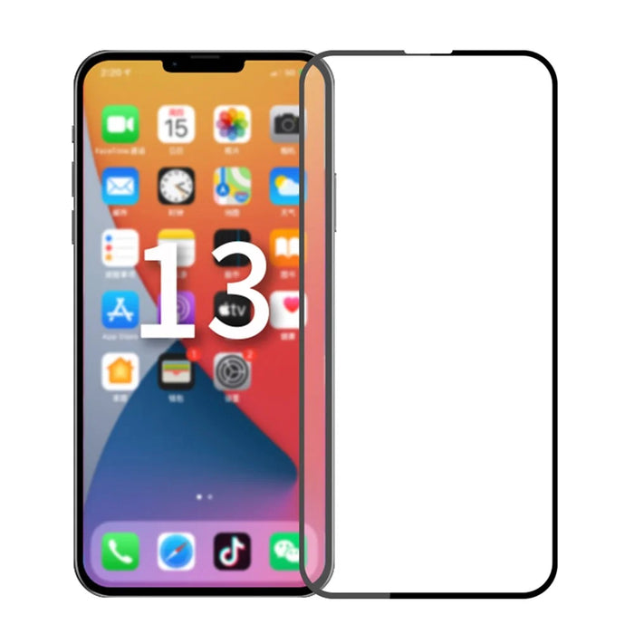 MOFI High Definition Full Coverage Full Glue Tempered Glass Screen Protector Film for iPhone 13 Pro Max / 14 Plus - 1