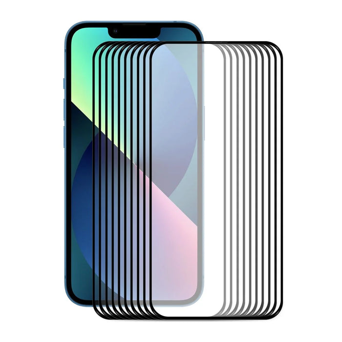10Pcs/Set ENKAY HAT PRINCE 0.26mm 2.5D 9H Complete Covering Full Glue Tempered Glass Screen Protector for iPhone 13 mini 5.4 inch - 1