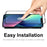 10Pcs/Set ENKAY HAT PRINCE 0.26mm 2.5D 9H Complete Covering Full Glue Tempered Glass Screen Protector for iPhone 13 mini 5.4 inch - 6