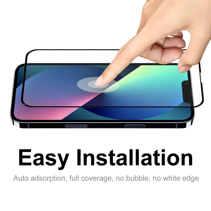 10Pcs/Set ENKAY HAT PRINCE 0.26mm 2.5D 9H Complete Covering Full Glue Tempered Glass Screen Protector for iPhone 13 mini 5.4 inch - 6