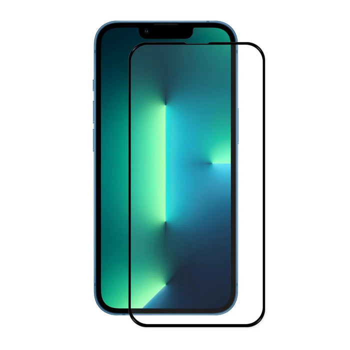 HAT PRINCE 0.26mm 9H 2.5D Complete Covering Full Glue Tempered Glass Screen Protector for iPhone 13 / 13 Pro / 14 - 1