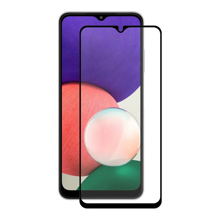 HAT PRINCE 0.26mm 9H 2.5D Full Glue HD Full Coverage Tempered Glass Screen Protector Film for Samsung Galaxy A22 5G (EU Version) - 1
