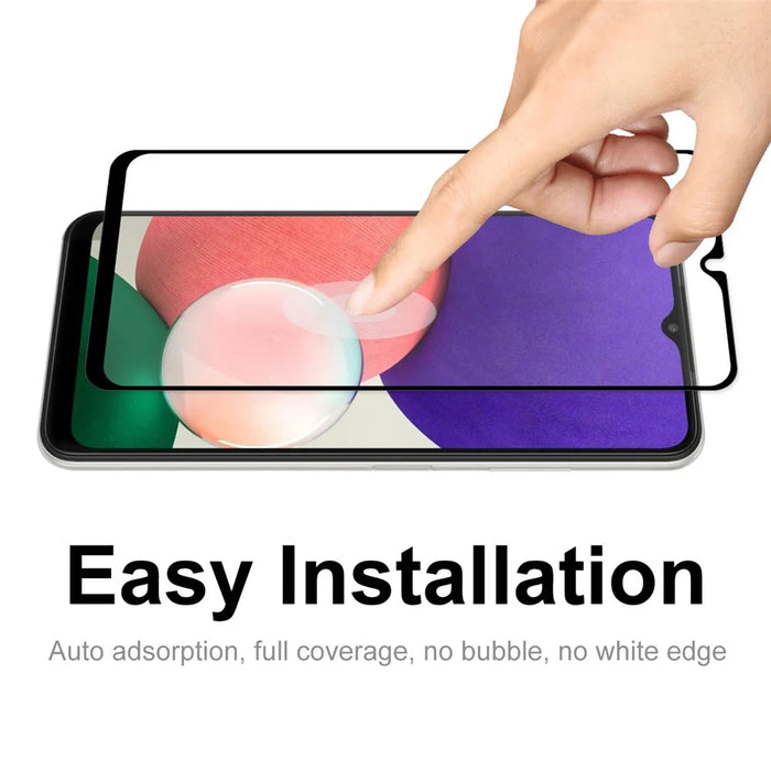 HAT PRINCE 0.26mm 9H 2.5D Full Glue HD Full Coverage Tempered Glass Screen Protector Film for Samsung Galaxy A22 5G (EU Version) - 6