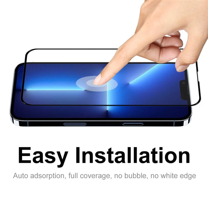 HAT PRINCE 0.26mm 9H 2.5D Full Glue Full Screen Tempered Glass Screen Protector for iPhone 13 Pro Max / 14 Plus - 5