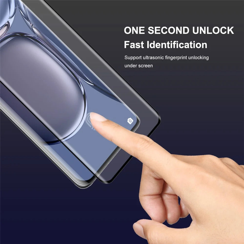 ENKAY HAT PRINCE 0.26mm 9H 3D Curved Full Screen Guard Tempered Glass Protector for Huawei P50 Pro - 3