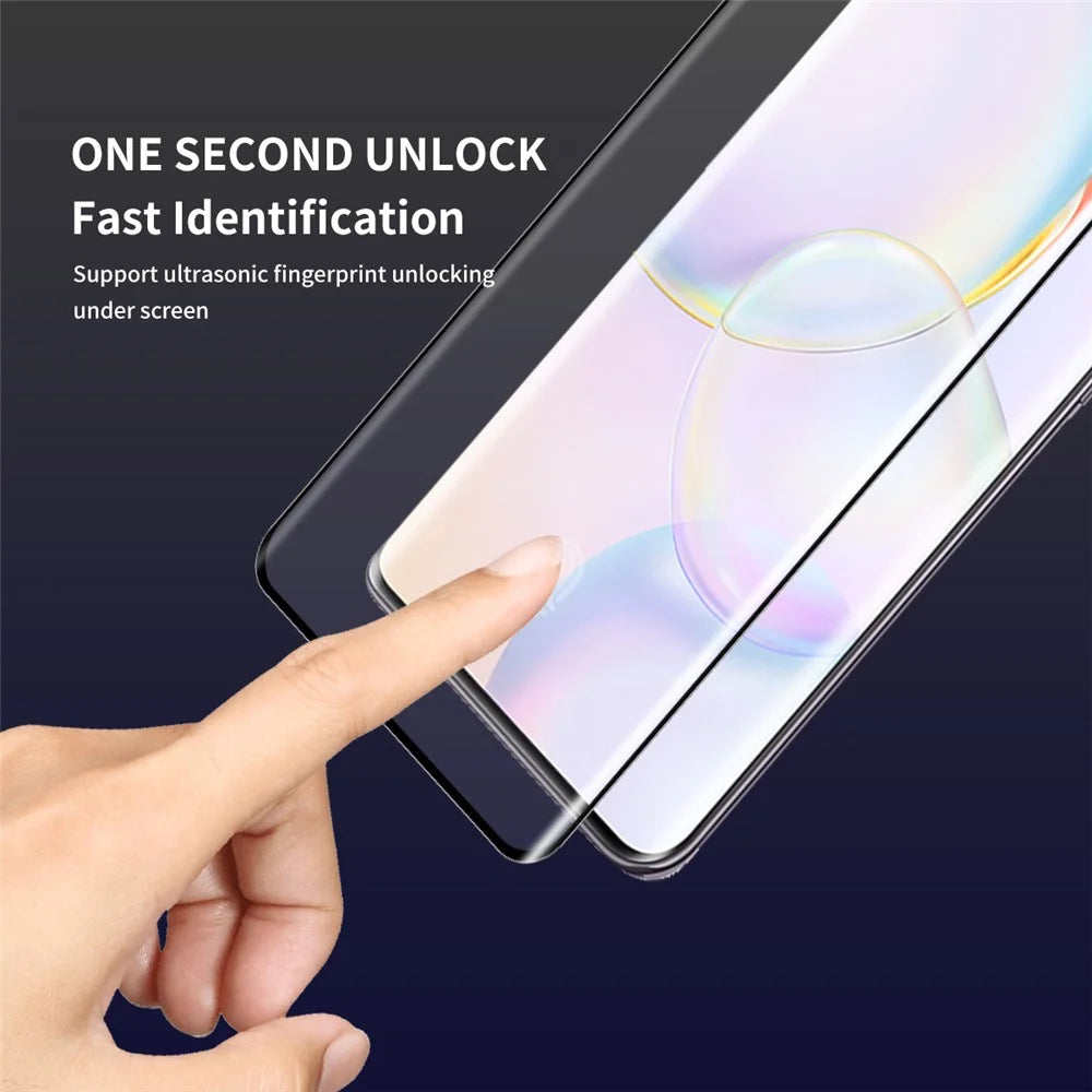 ENKAY HAT PRINCE 0.26mm 9H 3D Ultra Clear Curved Full Screen Guard Tempered Glass Protector for Honor 50 / Huawei nova 9 - 3