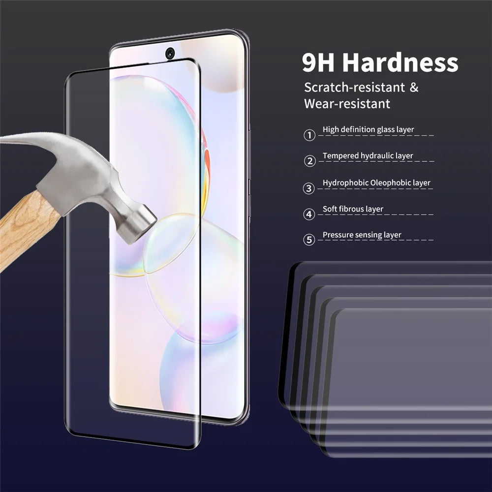 ENKAY HAT PRINCE 0.26mm 9H 3D Ultra Clear Curved Full Screen Guard Tempered Glass Protector for Honor 50 / Huawei nova 9 - 4