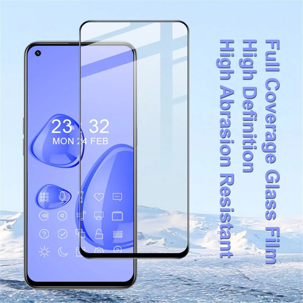 IMAK Pro+ for Realme GT Master Scratch Resistant 9H Hardness Film Full Cover Full Glue Adhesive HD Tempered Glass Protector - 4