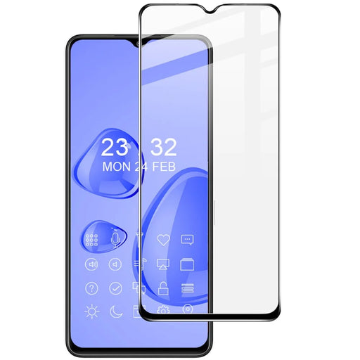 IMAK Pro+ Series Anti-scratch Full Size Tempered Glass Screen Protector for 	Oppo A16/A16s/A54s - 1
