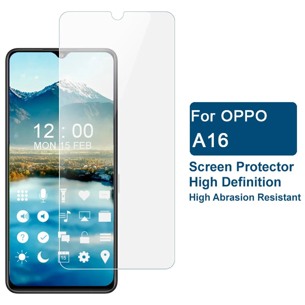IMAK ARM Series for Oppo A16 / A16s / A54s Screen Protector HD Clear Bubble Free Flexible TPU Film (Not Complete Covering) - 2