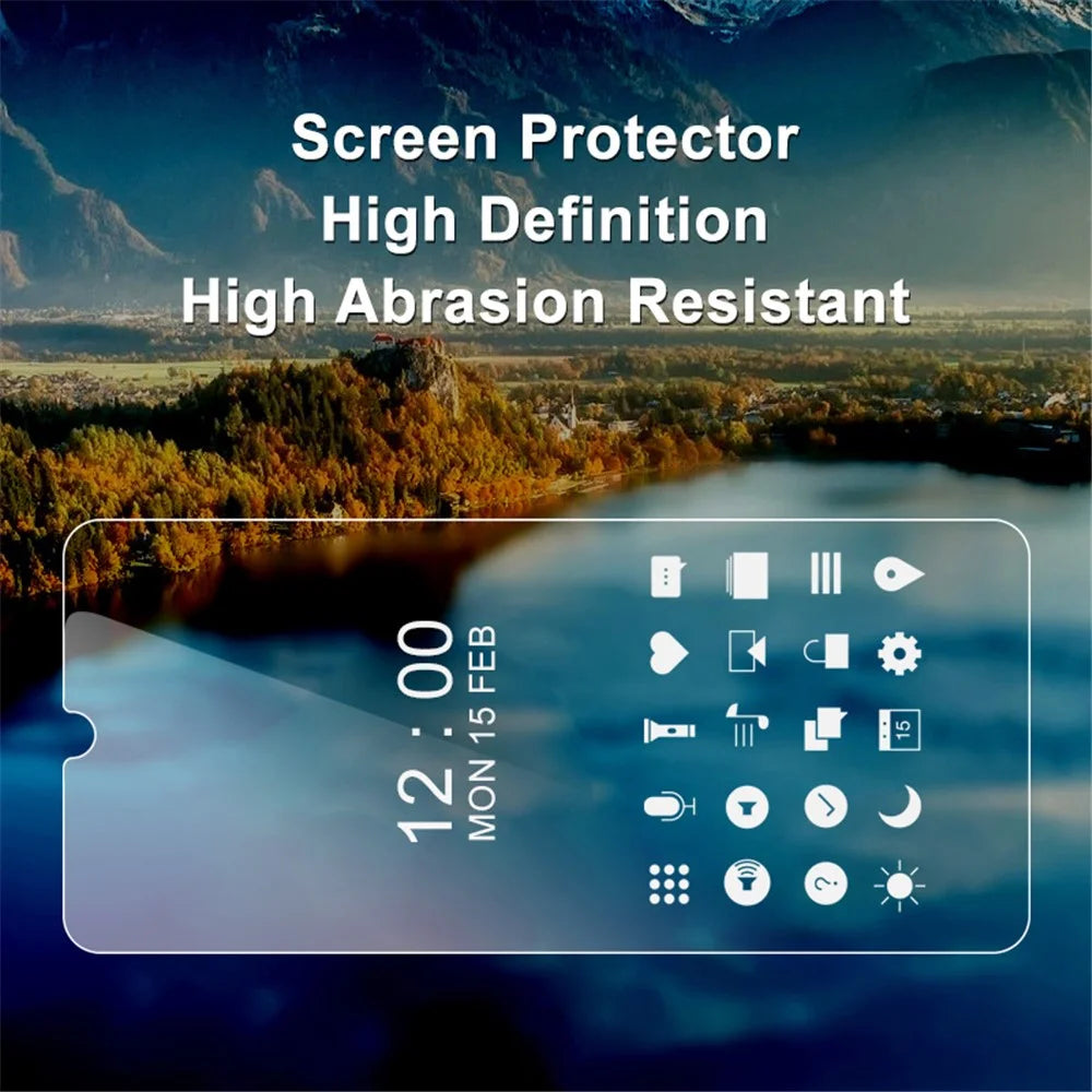 IMAK ARM Series for Oppo A16 / A16s / A54s Screen Protector HD Clear Bubble Free Flexible TPU Film (Not Complete Covering) - 3