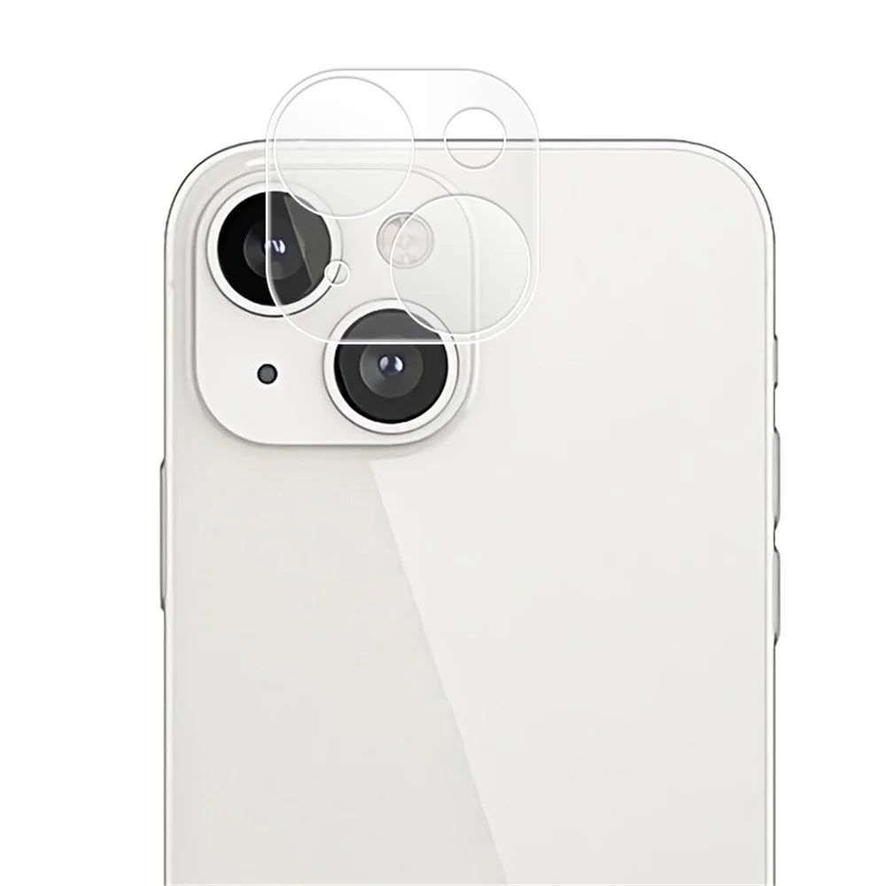 MOCOLO for iPhone 13 / 13 mini Back Camera Lens Protector Silk Printing 9H Hardness Scratch-Resistant Tempered Glass Lens Film - Transparent - 2