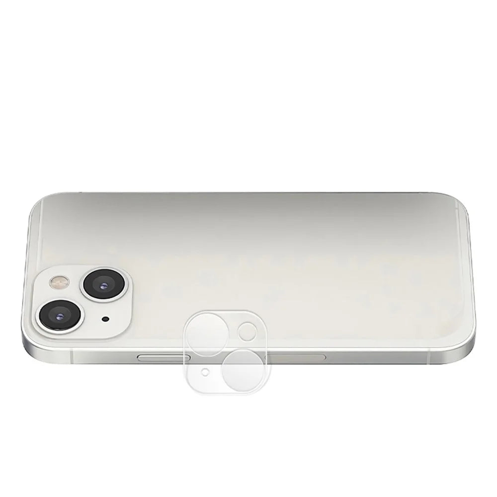 MOCOLO for iPhone 13 / 13 mini Back Camera Lens Protector Silk Printing 9H Hardness Scratch-Resistant Tempered Glass Lens Film - Transparent - 5