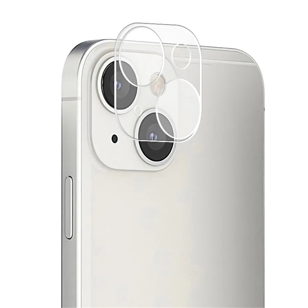 MOCOLO for iPhone 13 mini 5.4 inch Camera Lens Protector 9H Hardness Precise Cutout Tempered Glass Silk Printing Lens Film - Transparent - 1