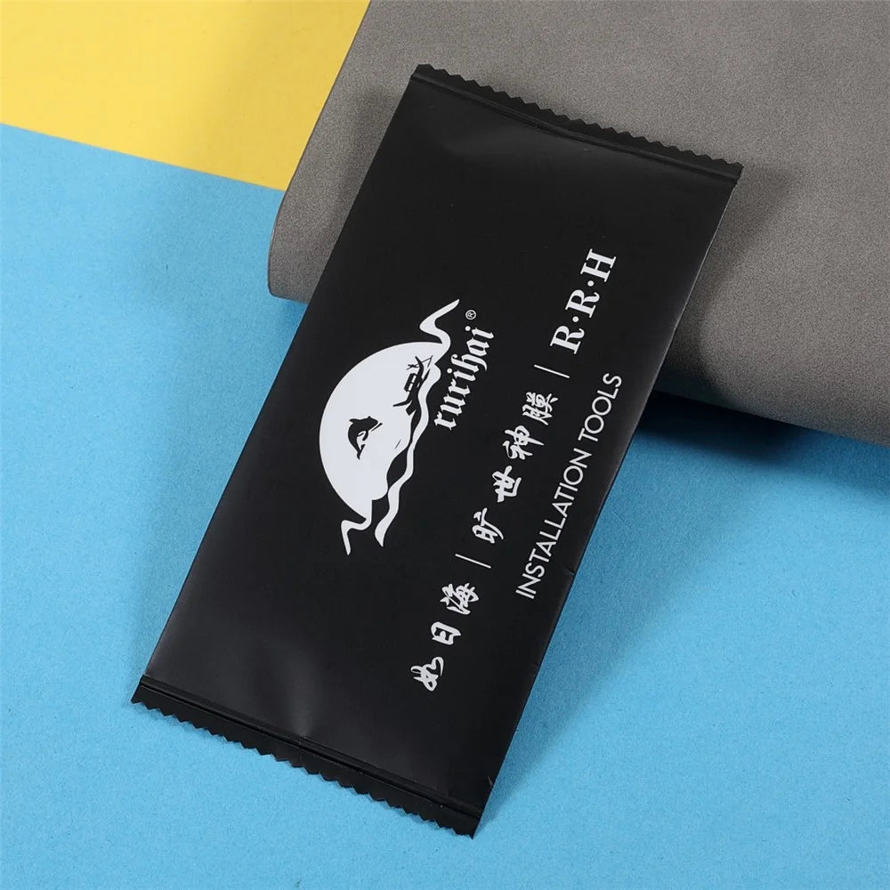 RURIHAI for Samsung Galaxy Z Fold3 5G Screen Protector 3D Curved Hot Bending Side Glue 0.3mm HD Clear Tempered Glass Film - 7