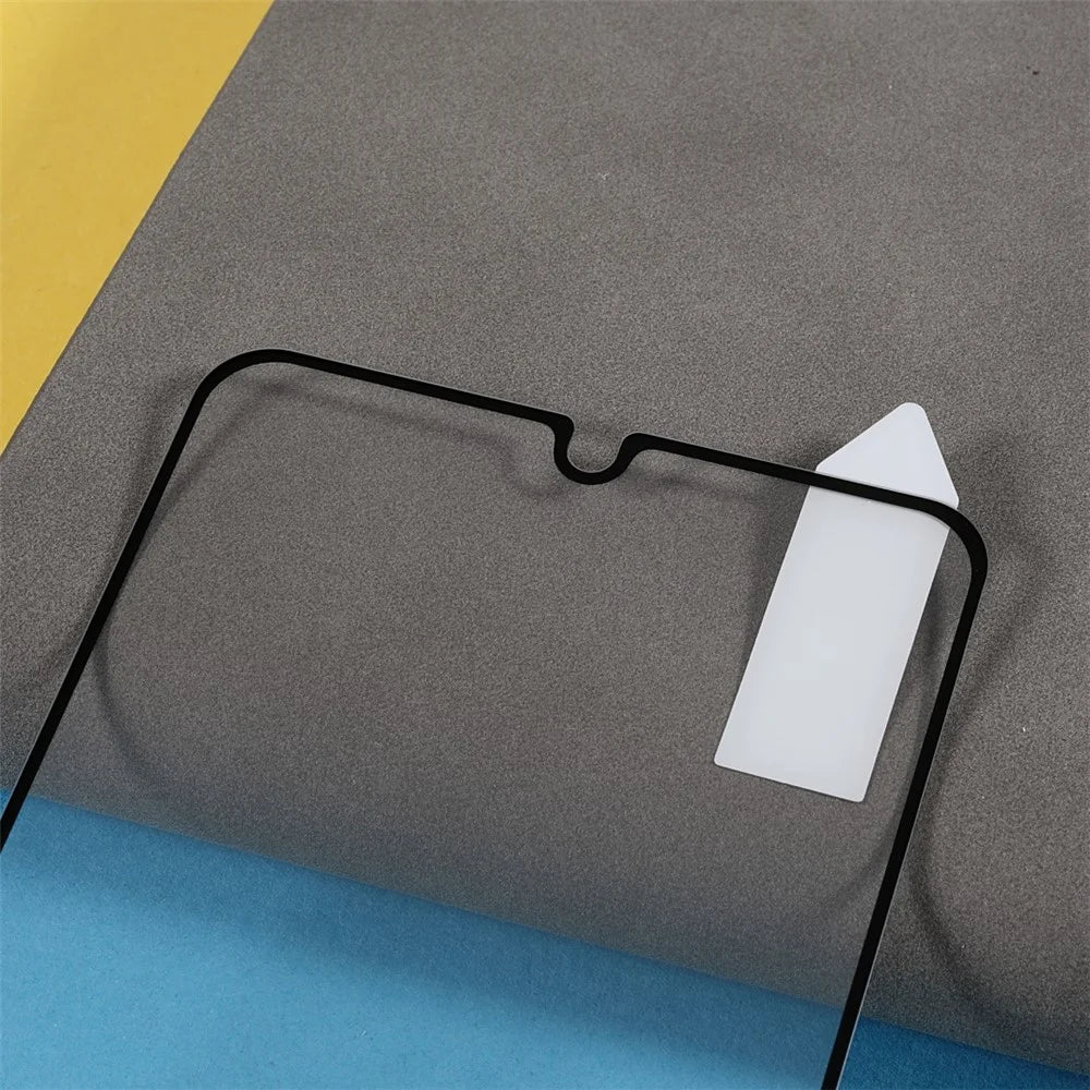 RURIHAI for Samsung Galaxy M32 (Global Version) / M32 (India Version) / M22 Screen Protector Full Glue 0.26mm 9H Hardness 2.5D Solid Defense Tempered Glass Film - 4
