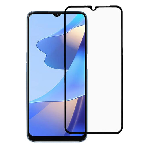 RURIHAI for Oppo A16 / A16s / A54s Screen Protector Full Glue 9H Hardness 2.5D Edge Solid Defense Tempered Glass Film - 1