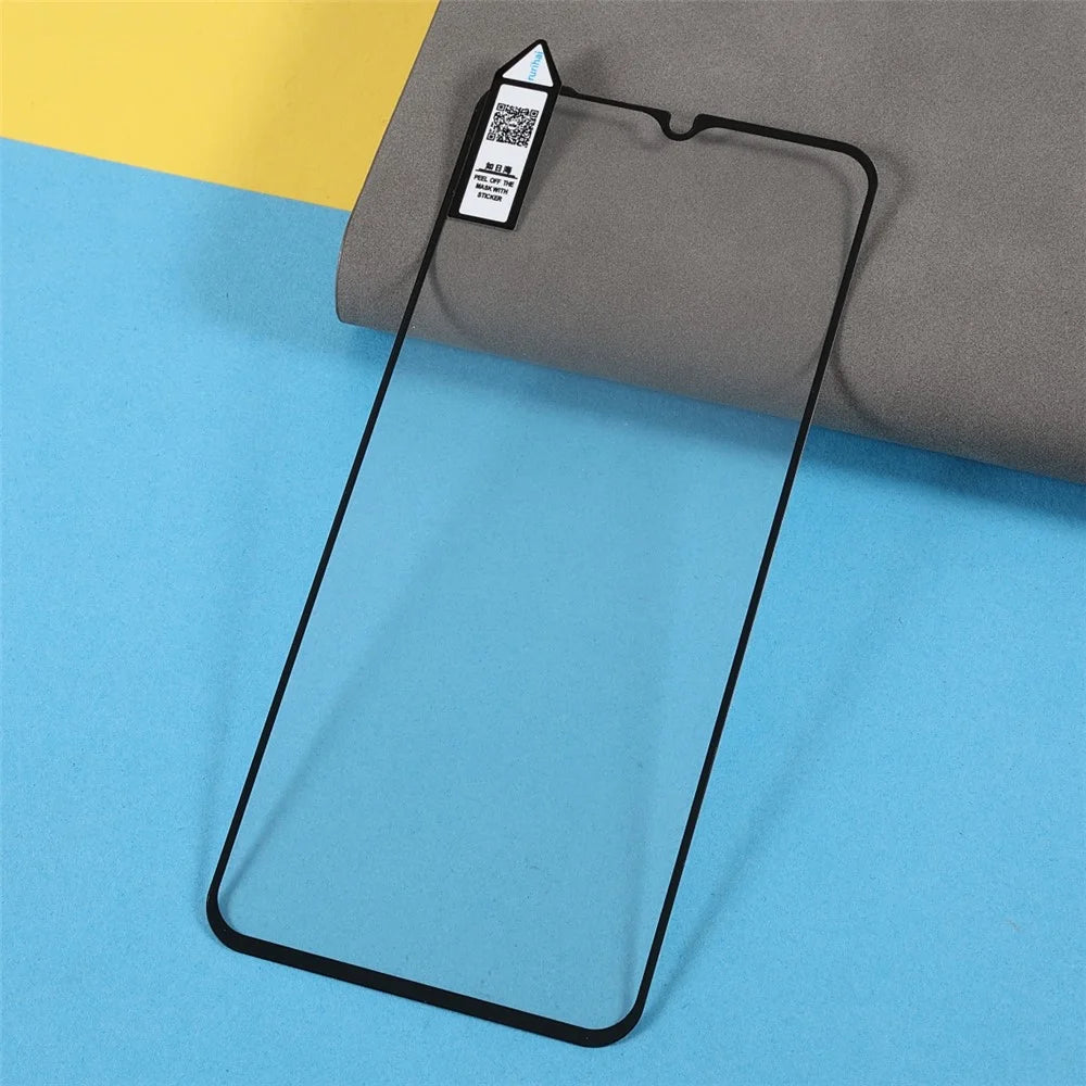 RURIHAI for Oppo A16 / A16s / A54s Screen Protector Full Glue 9H Hardness 2.5D Edge Solid Defense Tempered Glass Film - 6