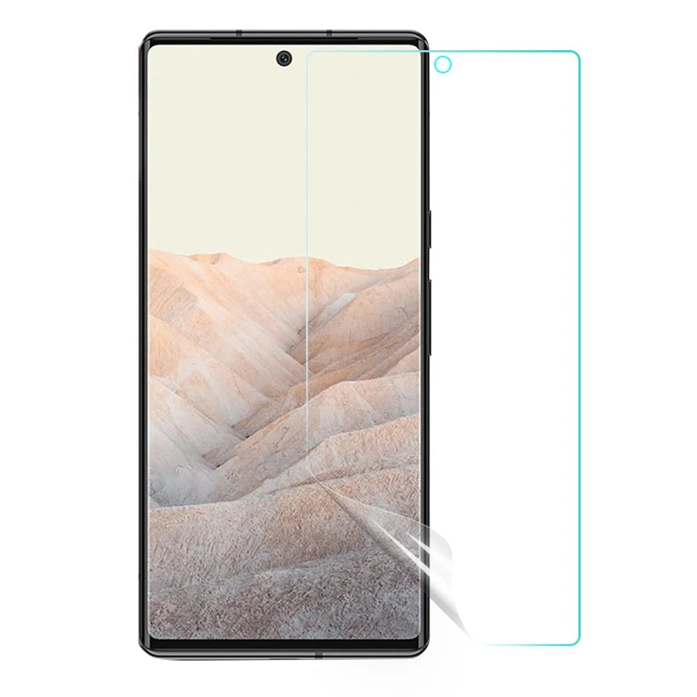 Soft Hydrogel TPU Ultra Clear Anti-Fingerprint Full Screen Protector Film for Google Pixel 6 - 1
