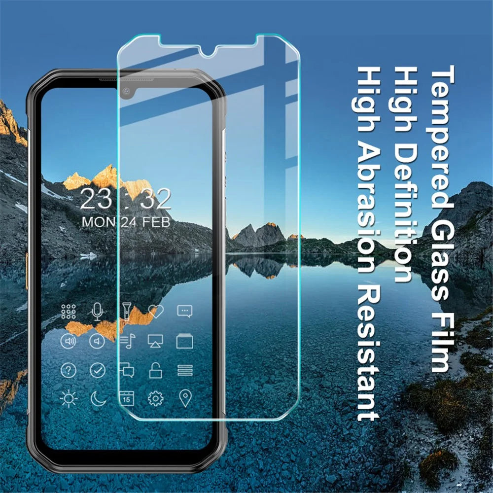 IMAK H Series for Ulefone Armor 11T 5G Tempered Glass Screen Protector Anti-Scratch Clear Sensitive Response Film - 2