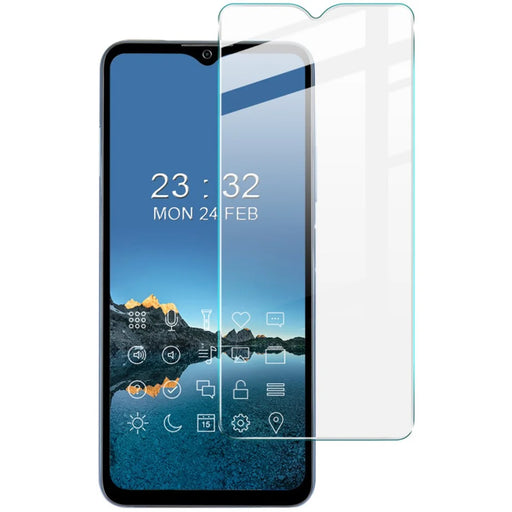IMAK H Series Hardness Anti-explosion HD Clear Front Protection Scratch Resistant Tempered Glass Screen Protector for ZTE Blade A51 - 1