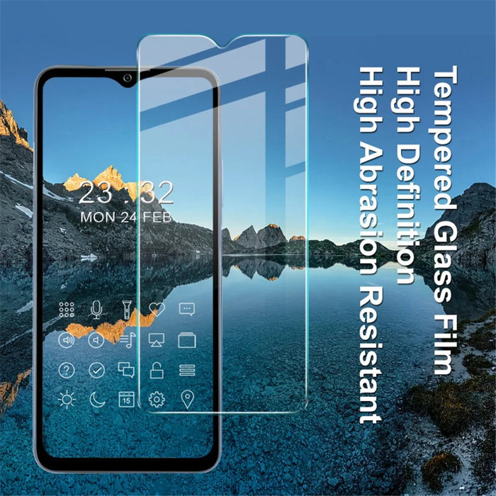 IMAK H Series Hardness Anti-explosion HD Clear Front Protection Scratch Resistant Tempered Glass Screen Protector for ZTE Blade A51 - 2