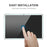 HAT PRINCE Tempered Glass Film 0.33mm HD Clear Full Coverage Full Glue 9H 2.5D Glass Screen Protector for Huawei MatePad 11 (2021) - 6