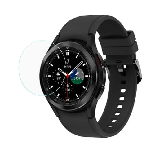 CALANS 0.3mm Arc Edge Tempered Glass Screen Protector Film for Samsung Galaxy Watch4 Classic 42mm - 1