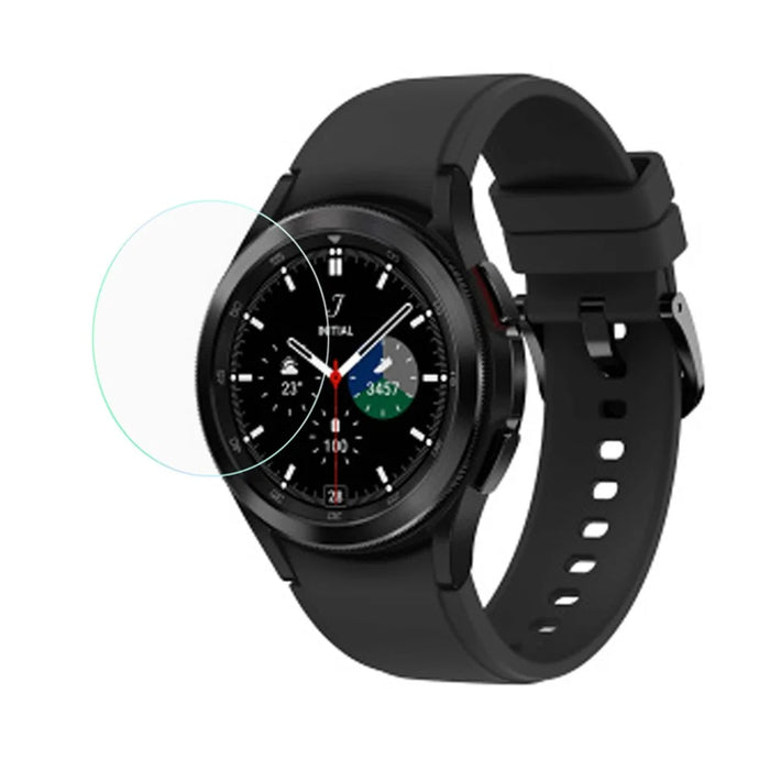 CALANS 0.3mm Arc Edge Tempered Glass Screen Protector Film for Samsung Galaxy Watch4 Classic 42mm - 1