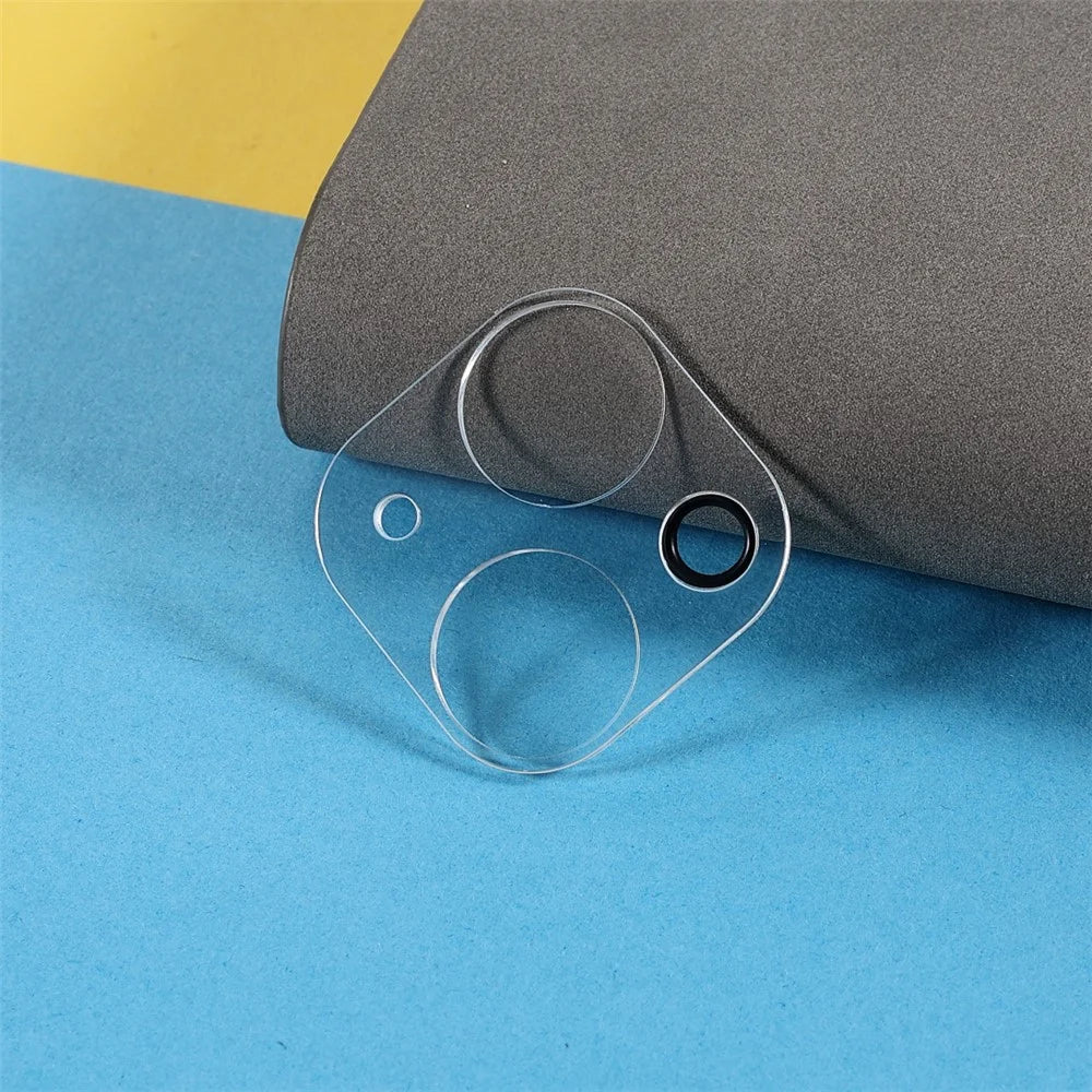 RURIHAI 3D Arch Edge Ultra Clear Tempered Glass Camera Lens Film for iPhone 13 mini 5.4 inch - 4