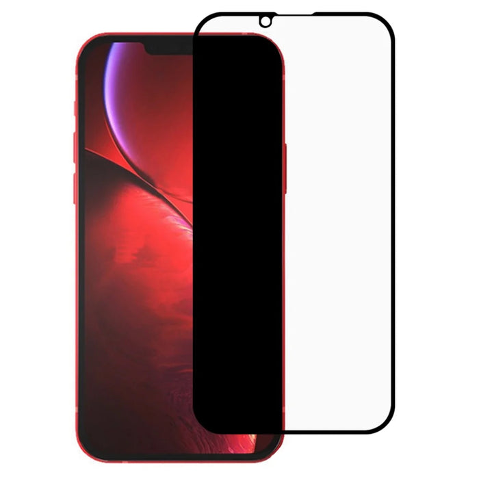 Premium  Full Coverage Full Glue Anti-Spy Privacy Silk Printing Tempered Glass Screen Protector for iPhone 13 Pro Max / 14 Plus - 1