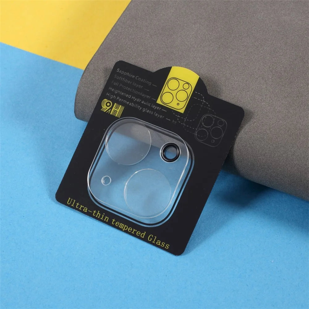 2pcs Full Covering Anti-Scratch Tempered Glass Camera Lens Film Protector for iPhone 13 6.1 inch - 3