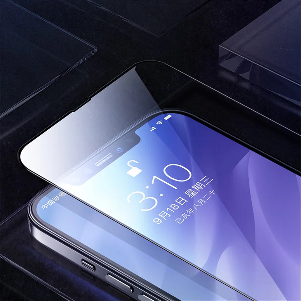 JOYROOM HD Full Coverage Full Glue 9H Hardness Tempered Glass Protective Film for iPhone 13 / 13 Pro / 14 - 3
