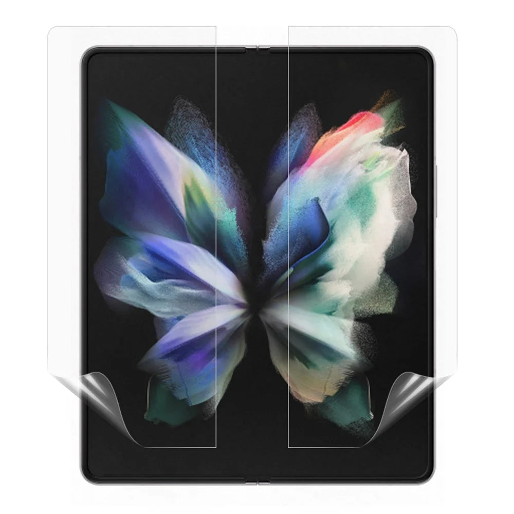 For Samsung Galaxy Z Fold3 5G Full Coverage HD Transparent Soft TPU Hydrogel Film Anti-Explosion Screen Protector - 1