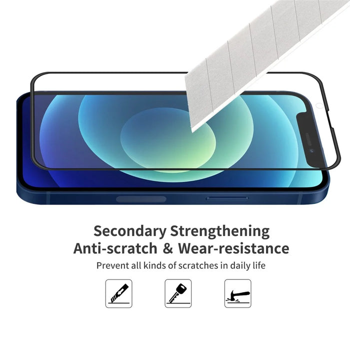 5Pcs / Set ENKAY HAT PRINCE for iPhone 13 Pro Max / 14 Plus HD Transparancy Clear 9H Full Glue Full Coverage Screen Tempered Glass Protector Film - 4