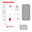 2Pcs / Set HAT PRINCE Full Coverage Full Glue 9H Hardness HD Anti-Spy Anti-Peep Tempered Glass Screen Protector for iPhone 13 / 13 Pro / 14 - 7
