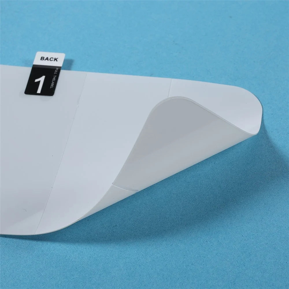 For iPhone 13 / 13 Pro / 14 Full Coverage Hydrogel Screen Protector Transparent Soft TPU Film - 5